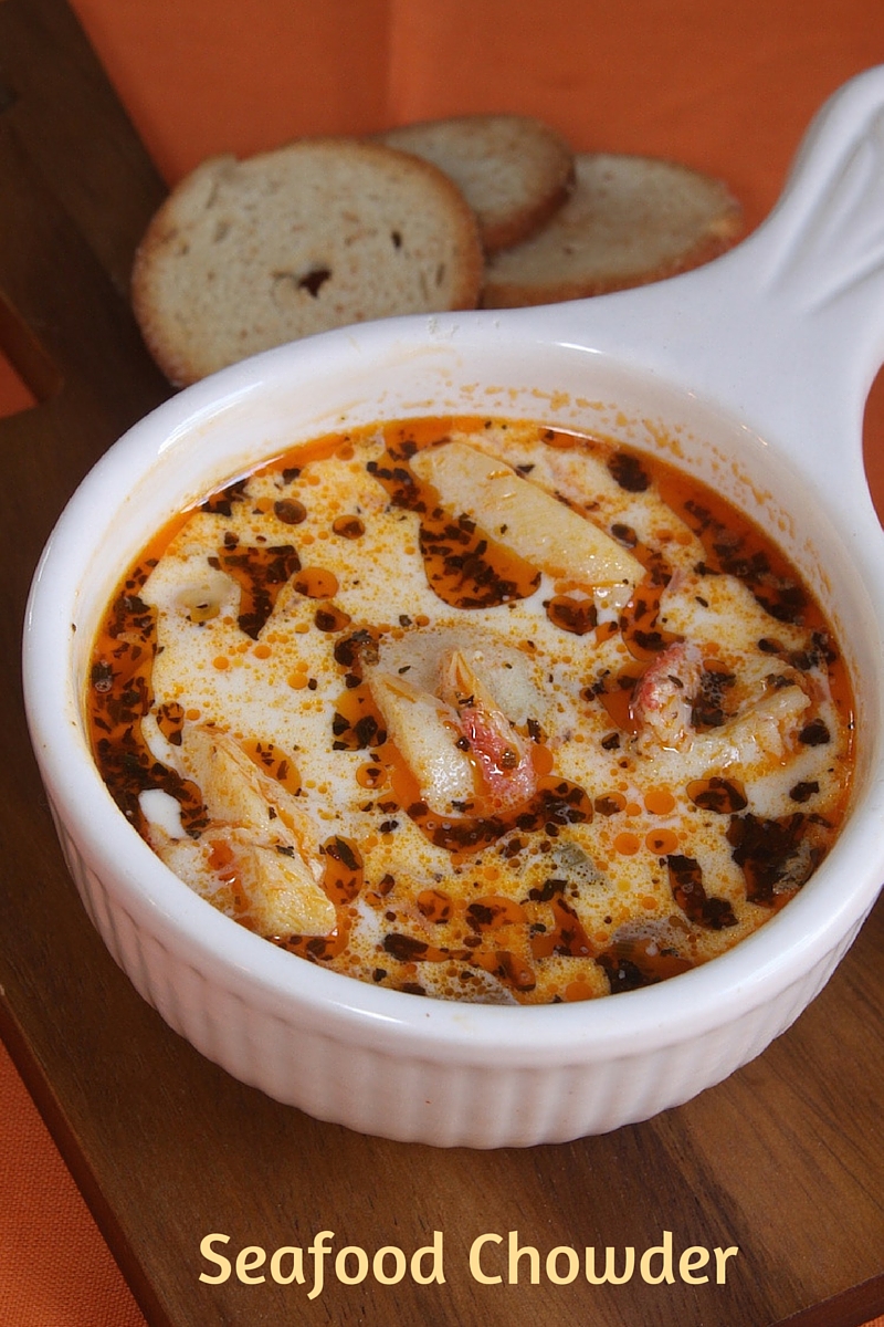 Seafood Chowder - Gather Lemons