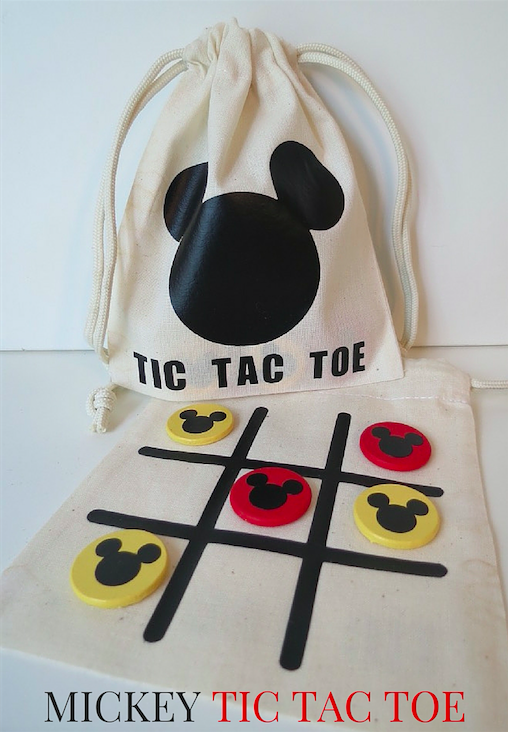 Mickey Tic Tac Toe in a Bag