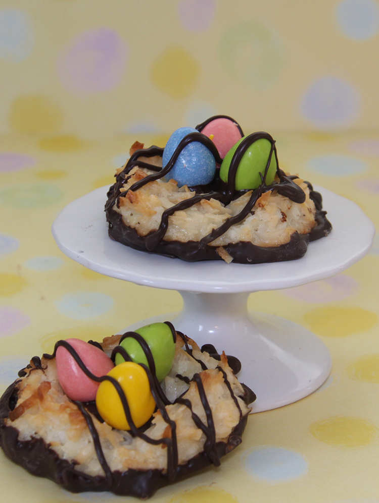 Bird Nest Coconut Macaroons Gather Lemons