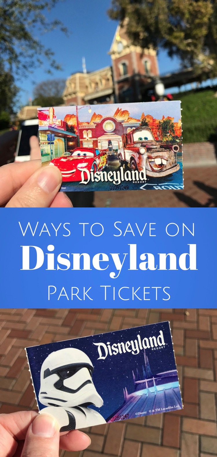Save on Disneyland Tickets