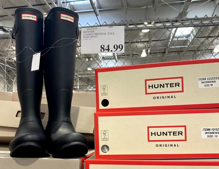 short hunter boots costco