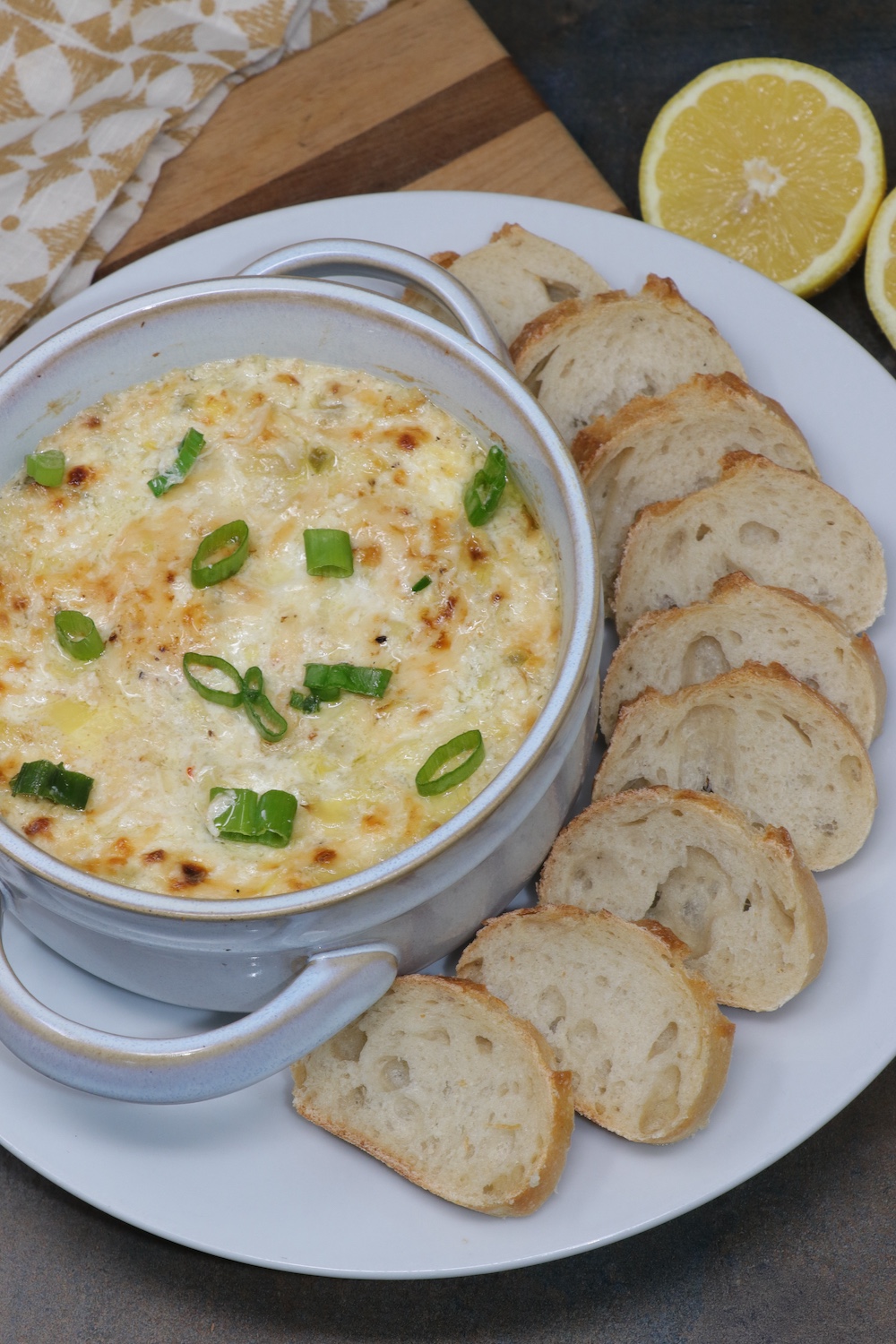 Jalapeño Crab Artichoke Dip