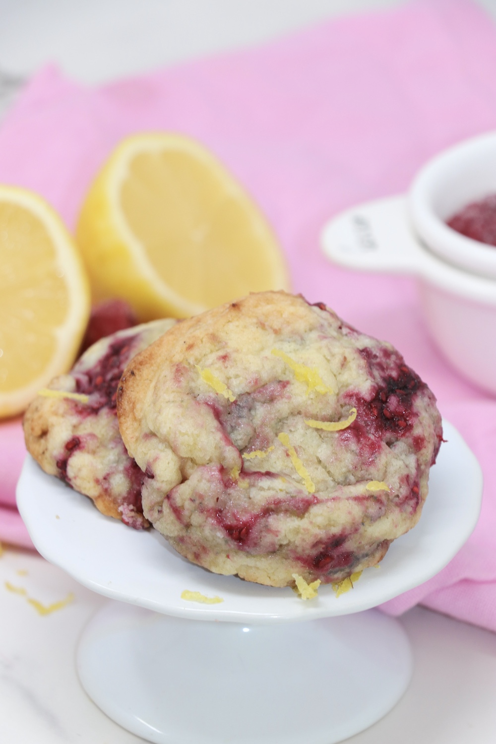 Raspberry Lemonade Cookie