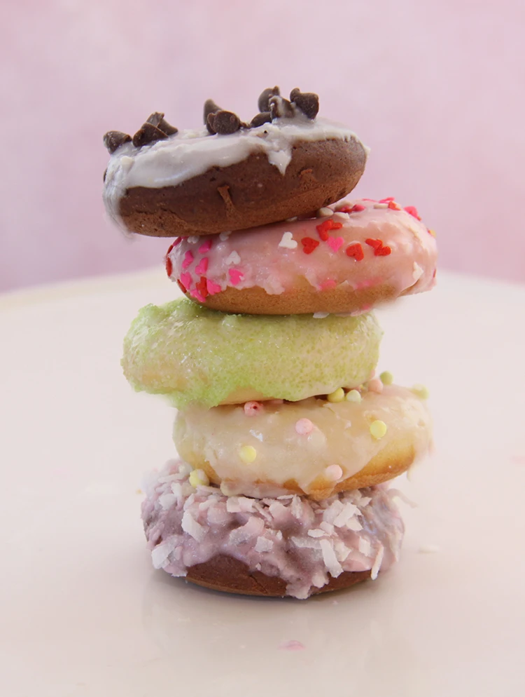 Mini Donuts with Icing