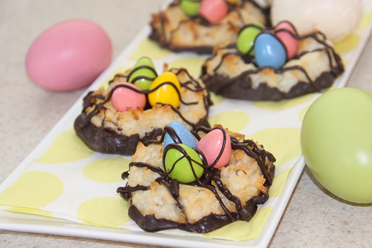 Bird Nest Coconut Macaroons