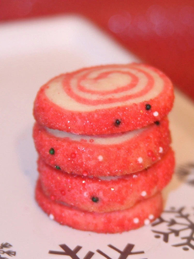 Pinwheel Christmas Cookies