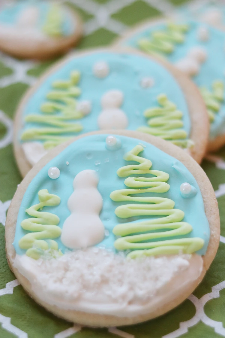 Winter Wonderland Sugar Cookies with Royal Icing