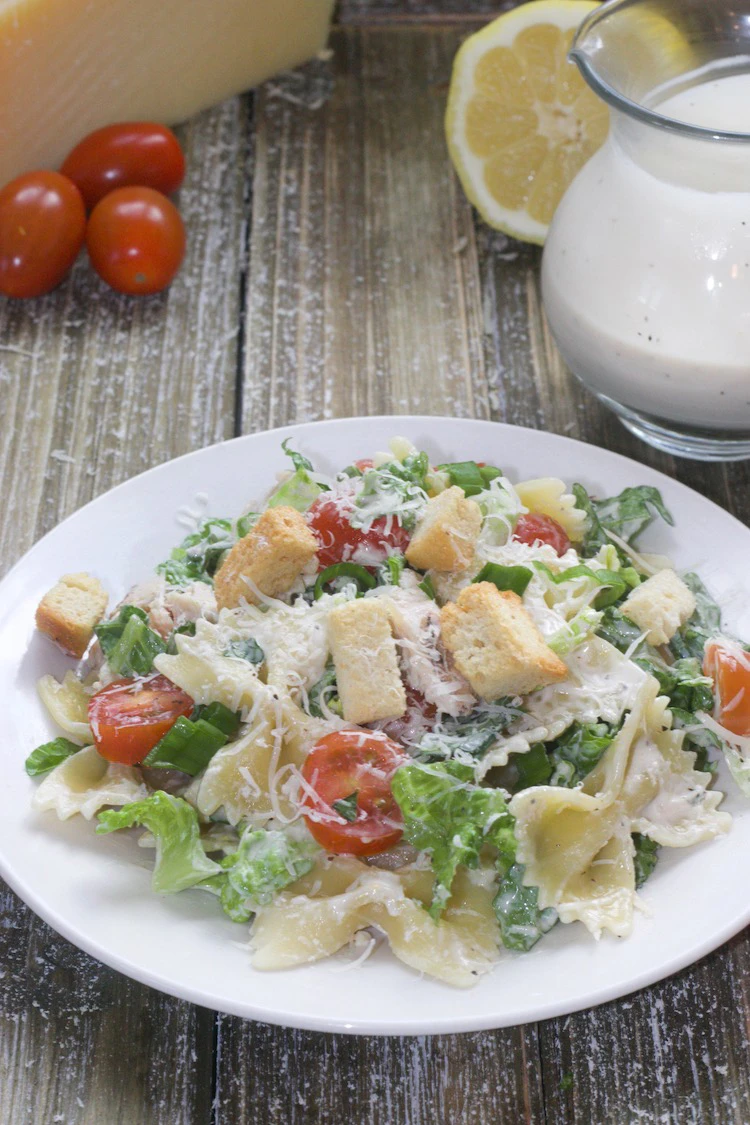 Chicken Caesar Pasta Salad