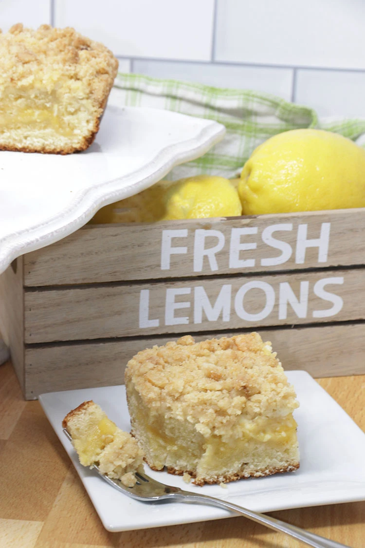 Lemon Cheese Coffee Cake