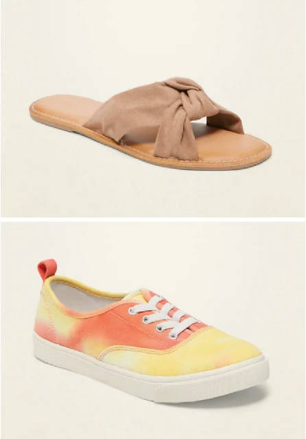 Old Navy 50% off Shoes (6/10 only)