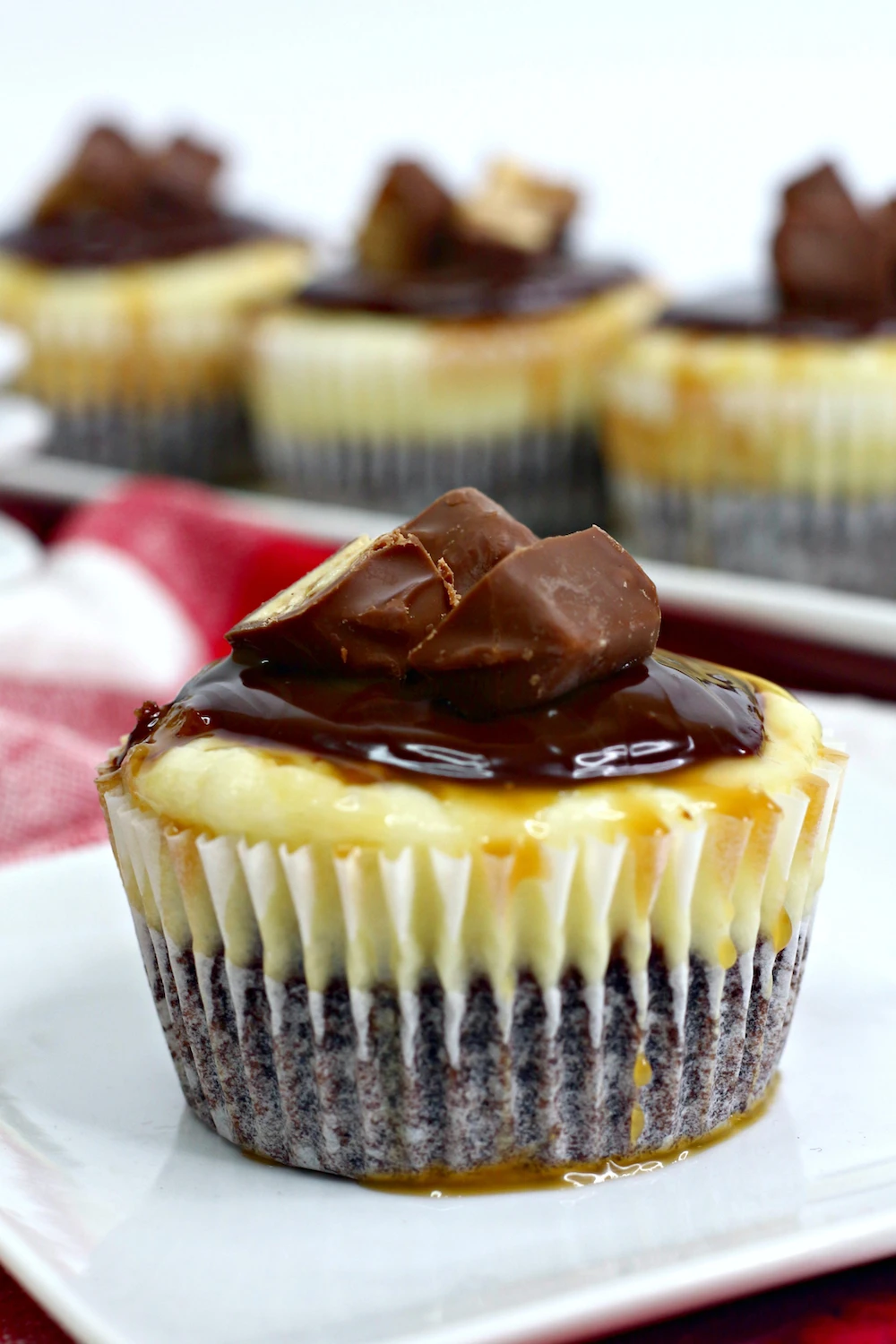 Snickers Mini Cheesecake