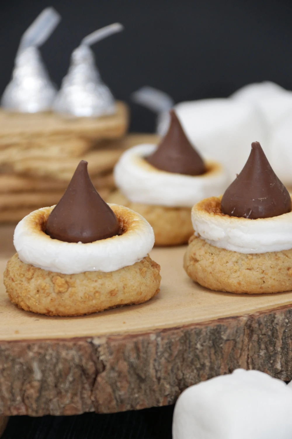 S’mores Blossom Cookies