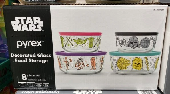 Disney & Star Wars Pyrex 8-Piece Storage Sets Only $17.99 at Costco
