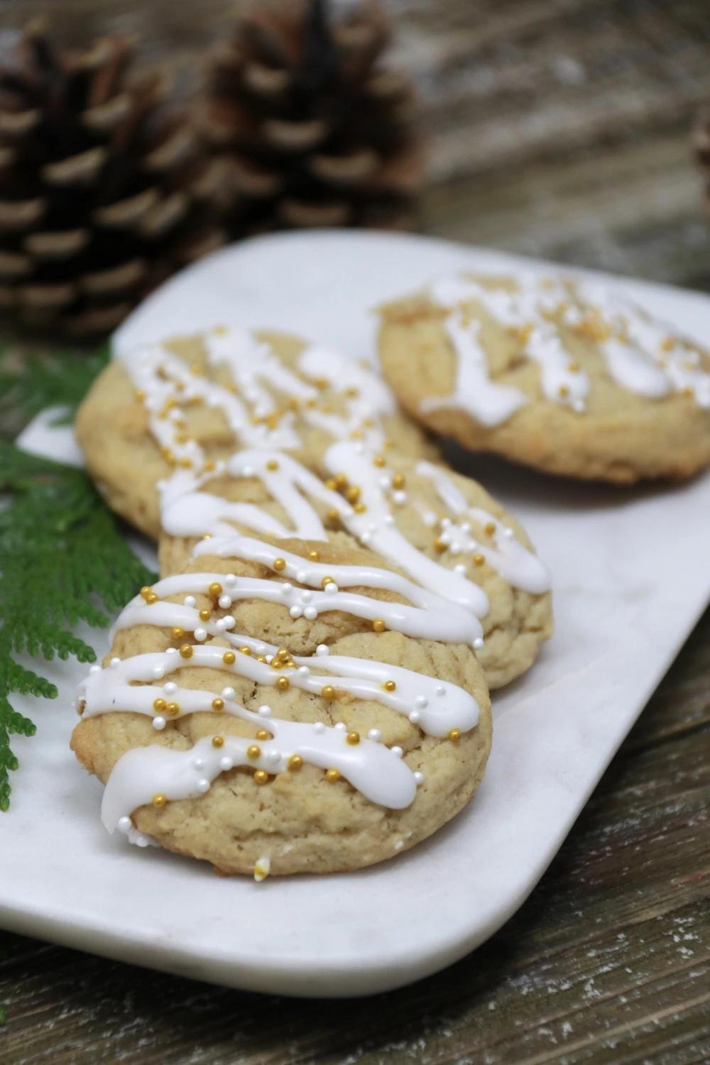 Eggnog Cookies