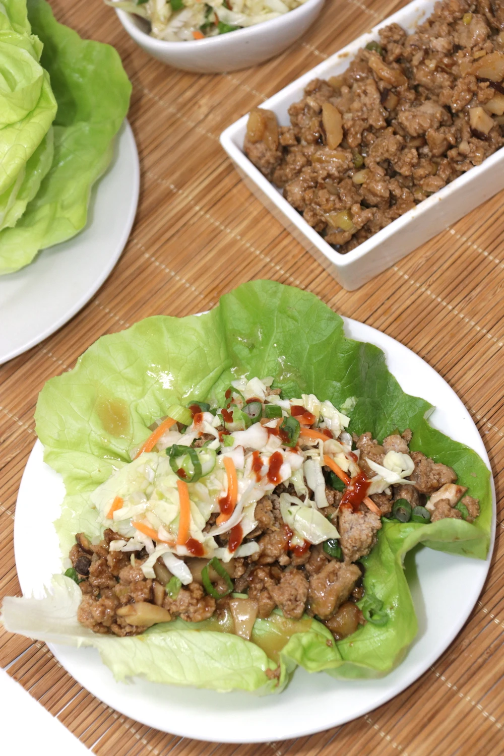 Thai Turkey Lettuce Wraps