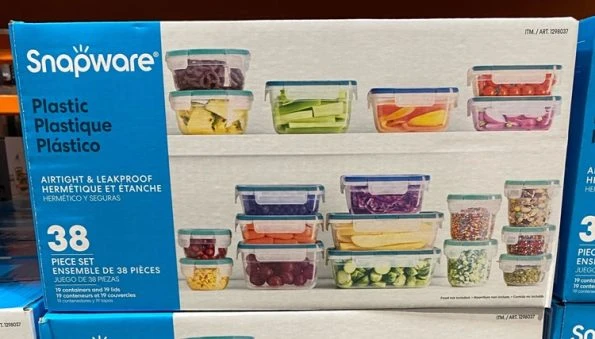 Costco Finds: $19.99 Snapware 38-Piece Plastic Food Storage Set