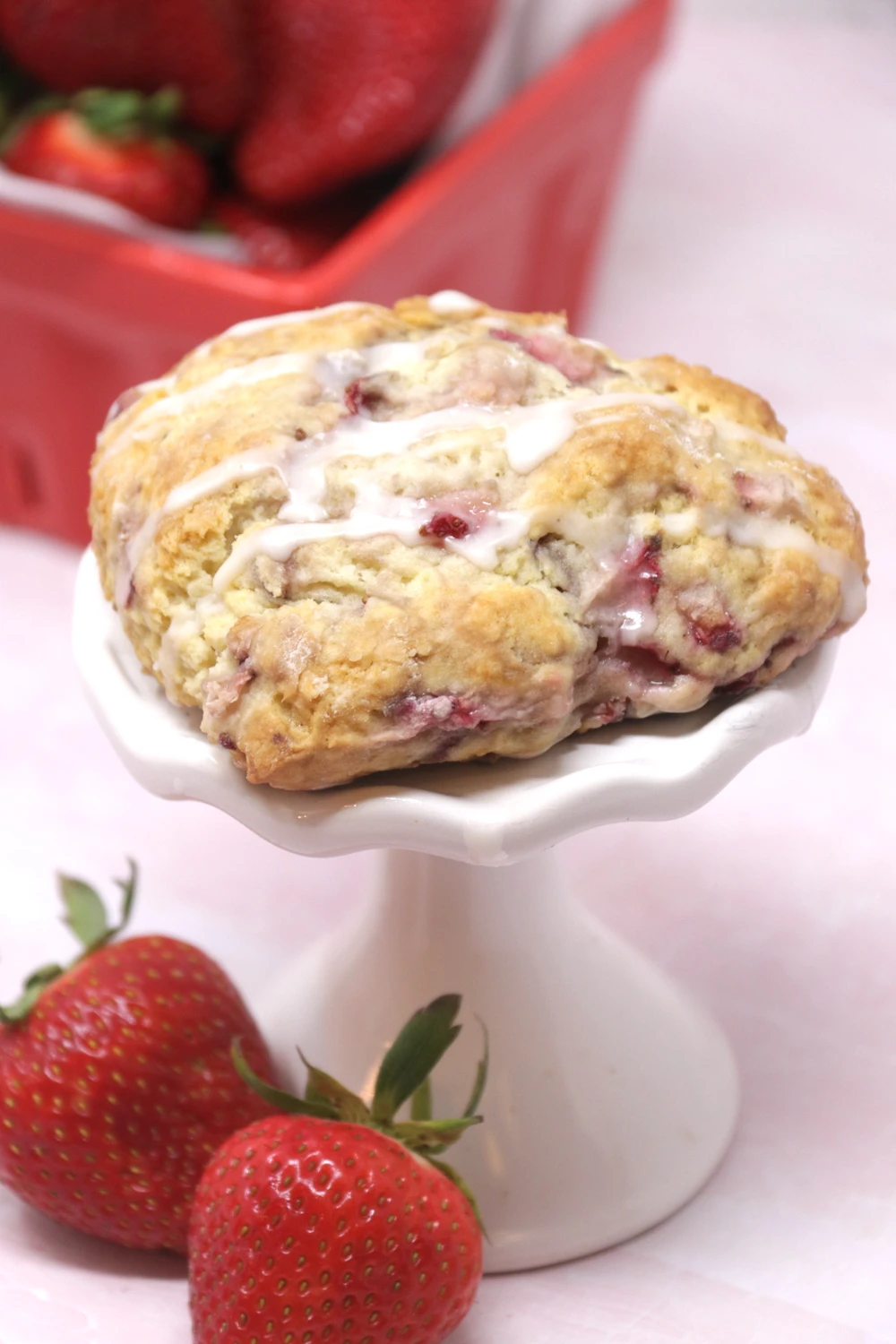 Strawberry Shortcake Scones