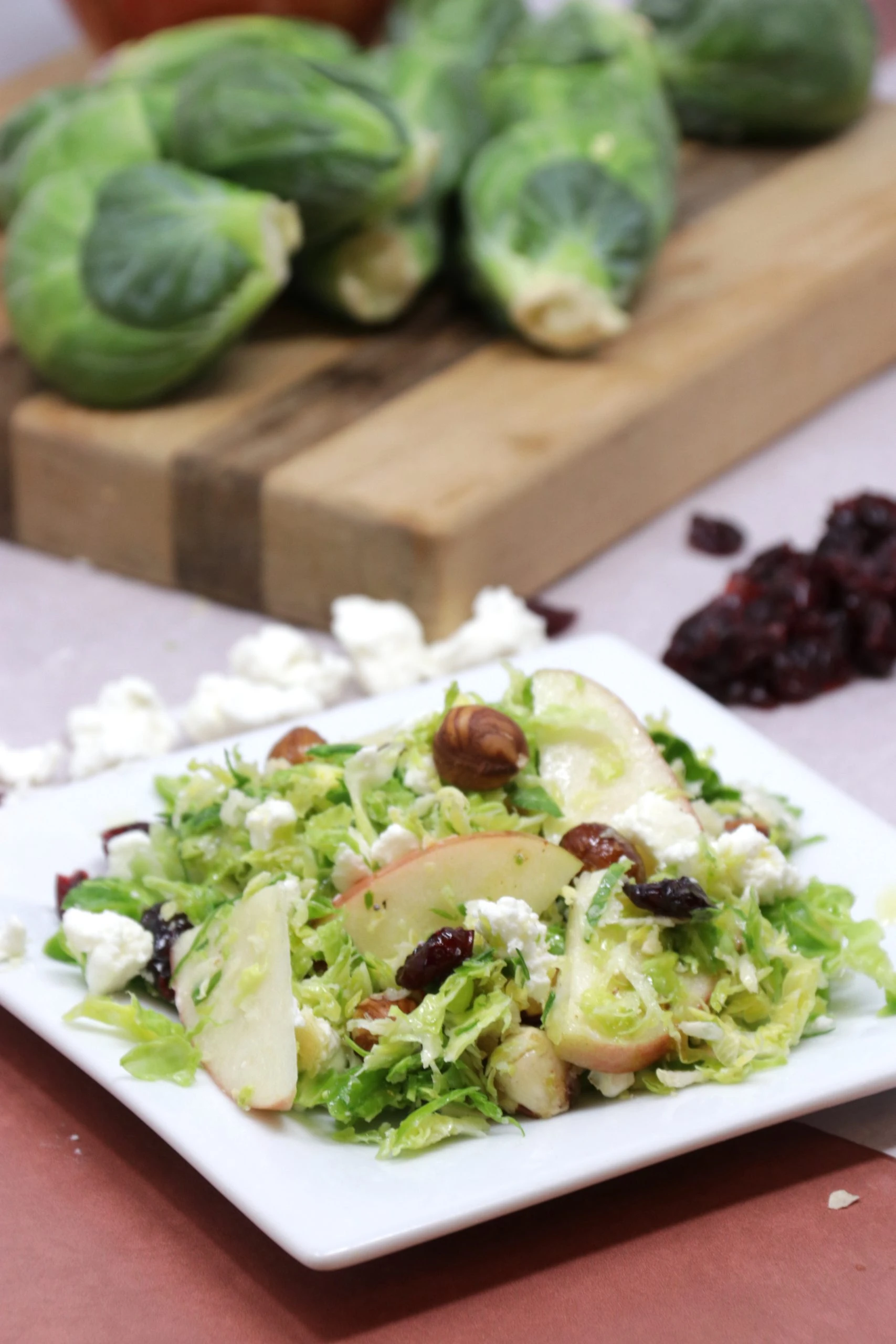 Shaved Brussel Sprout Salad