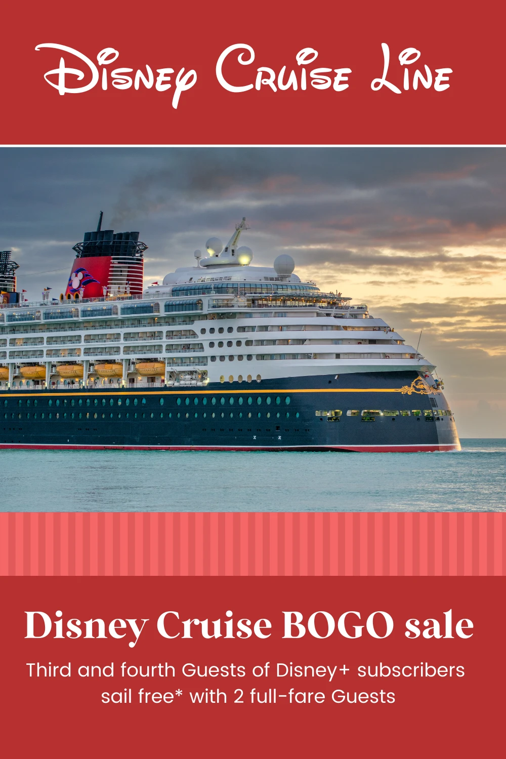 Disney Cruise BOGO Deal