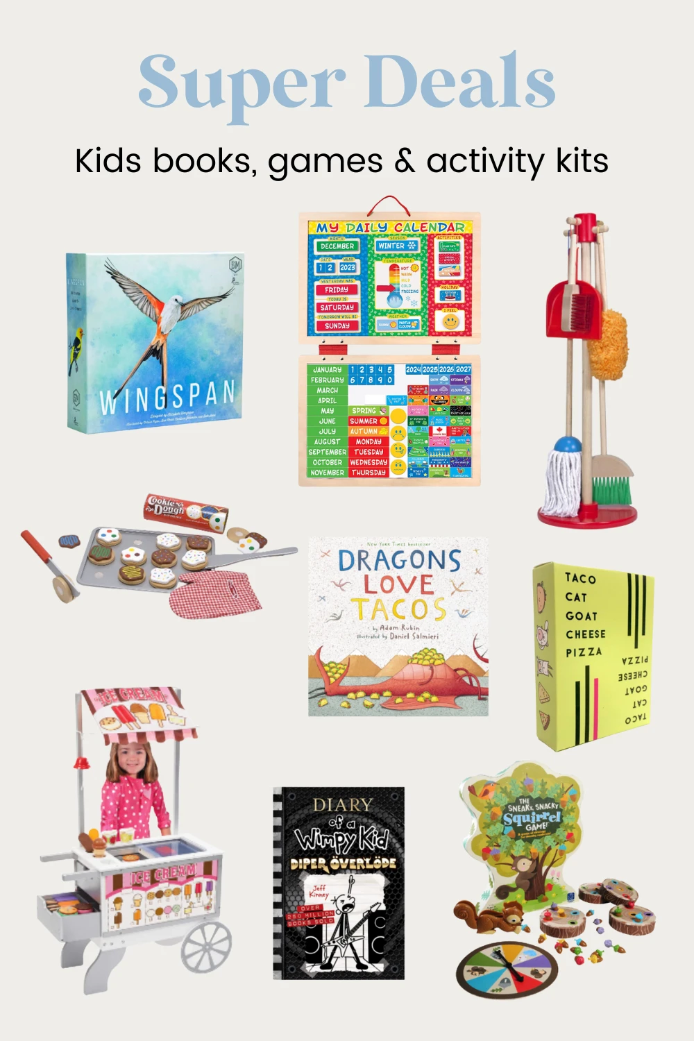 Amazon Books, Games, Activity Kits Deals