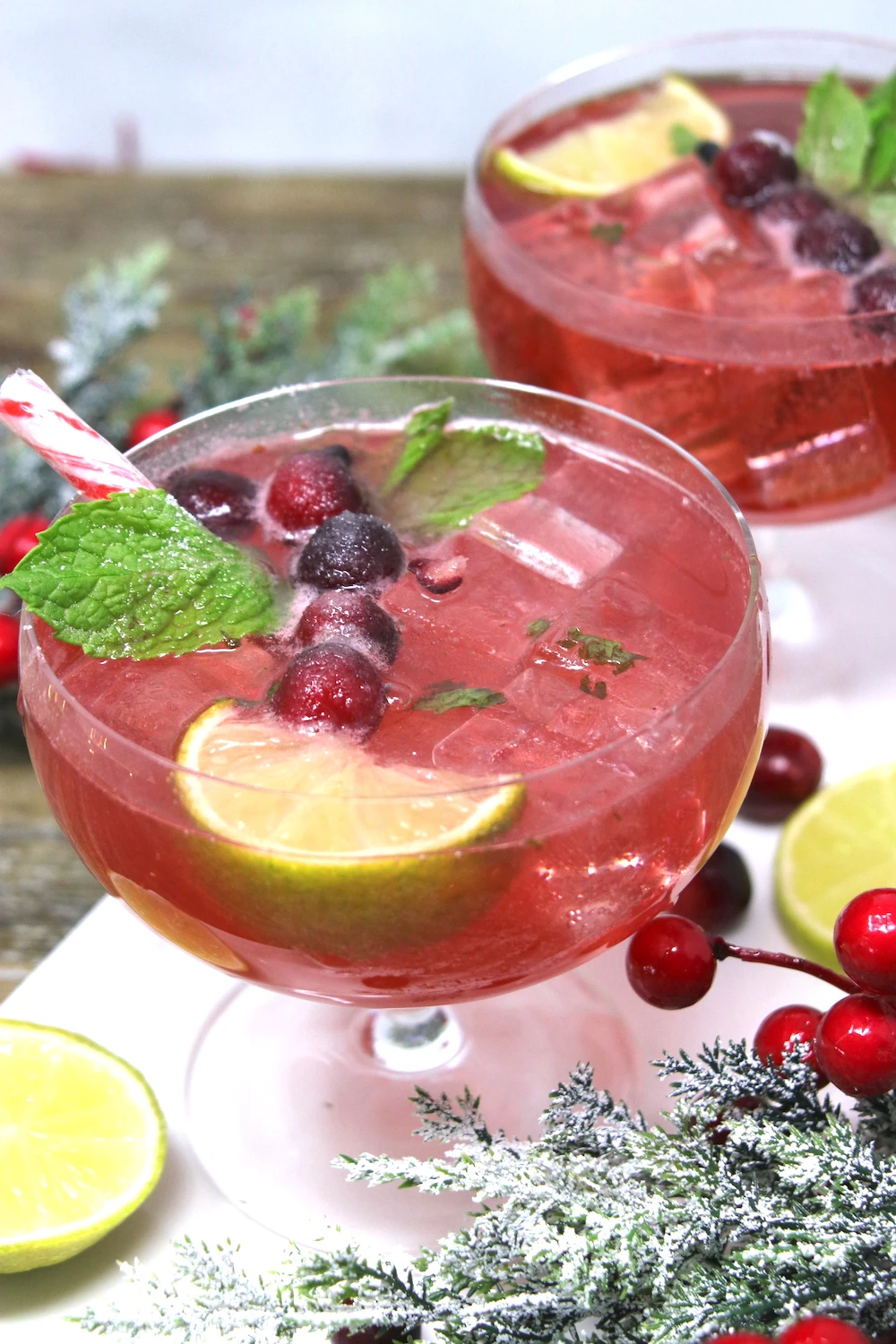 Cranberry Holiday Mocktail