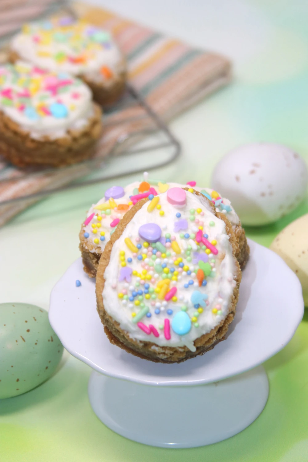Easter Egg Cookie Bars