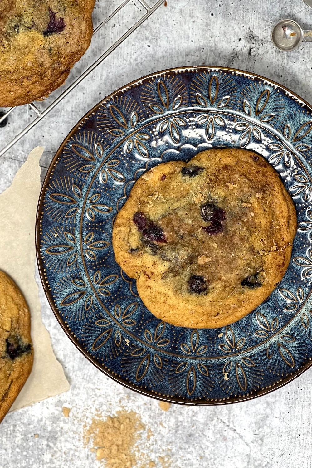 Blueberry Muffin Cookies