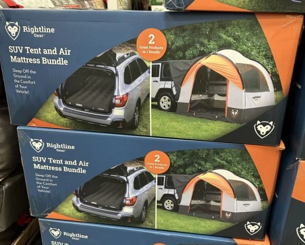 SUV Tent & Air Mattress Bundle; Saw this at Costco (and then found