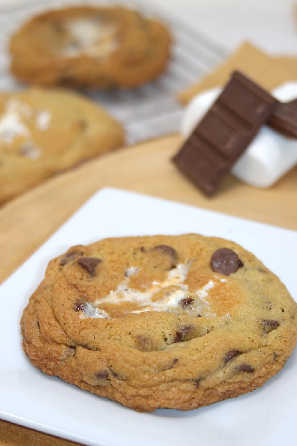 Chocolate Chip S’mores Cookie