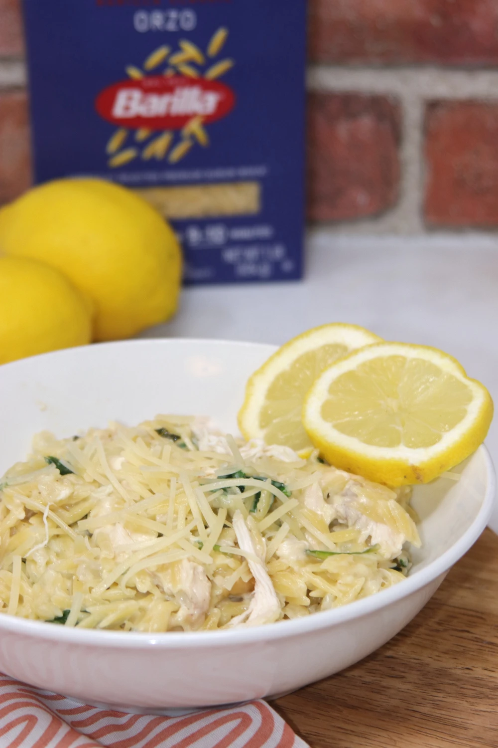 Lemon Chicken Orzo